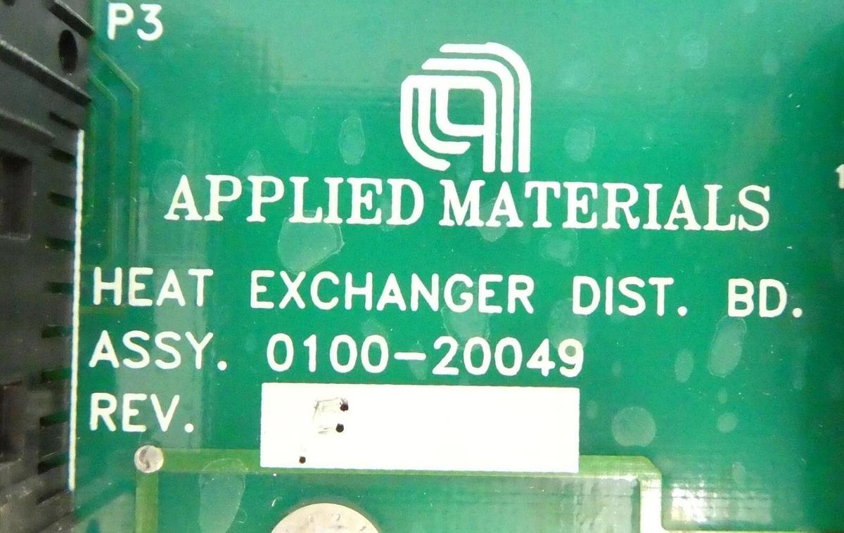 Used AMAT Applied Materials 0100-20049 Heat Exchanger Distribution PCB Working Spare