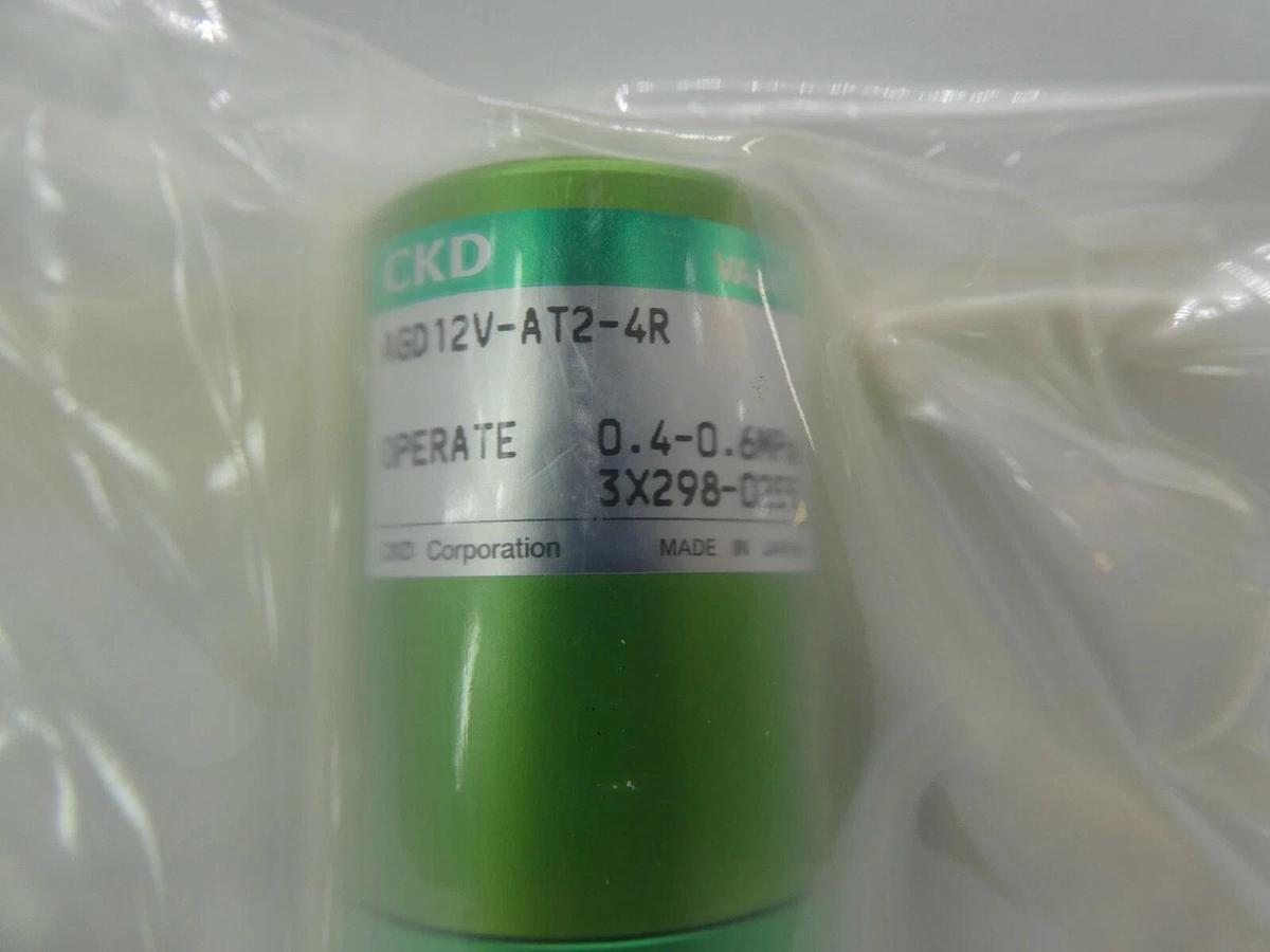 Used CKD AGD12V-AT2-4R Diaphragm Valve Novellus Systems 22-00655-00 New Surplus