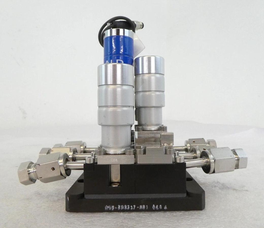 Used Swagelok 6LVV-MSM-DE3-2-P-C Diaphragm Valve Assembly Block DE3 ALD3E Working