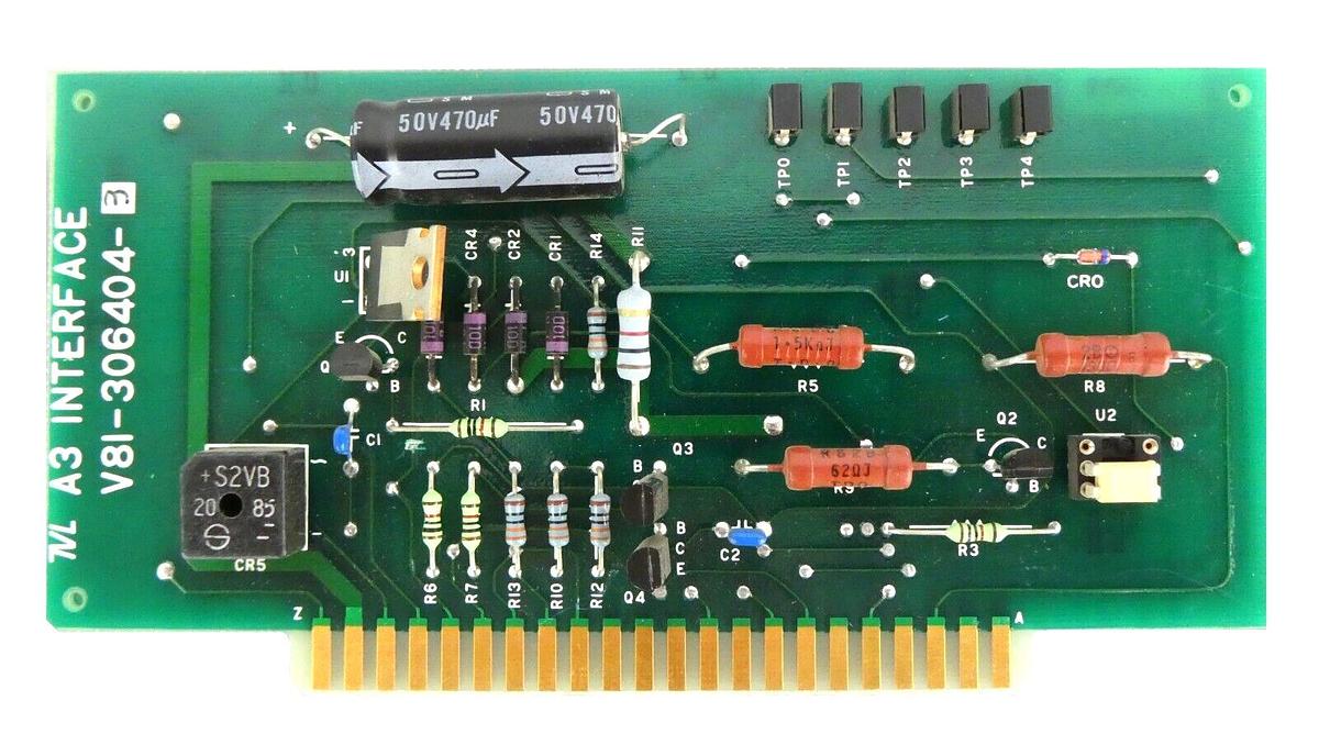 TVL TEL-Varian V81-306404-3 A3 Interface PCB Tokyo Electron V08-500274-2 New
