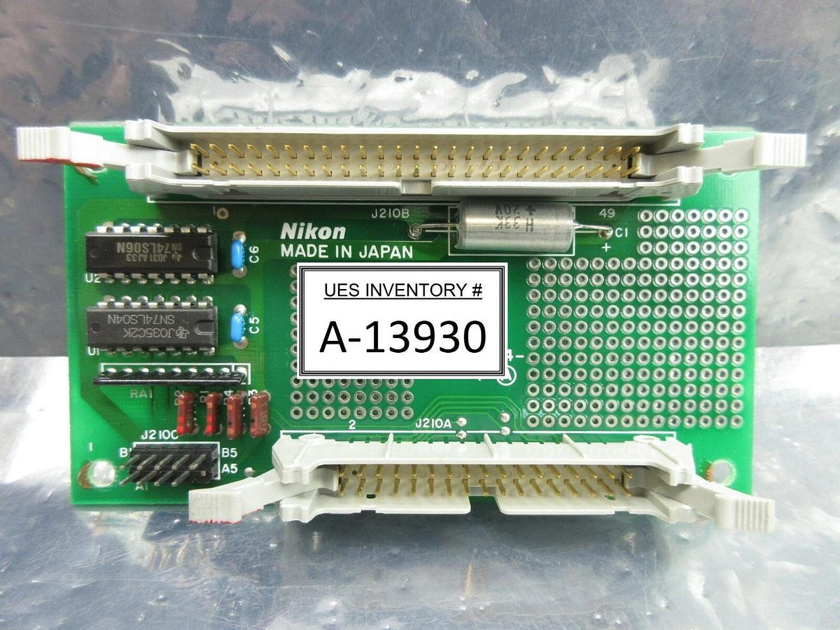 Used Nikon 4S017-184-1-Ⓐ Interface Board PCB WLICN NSR-1755G7A Step-and-Repeat Used