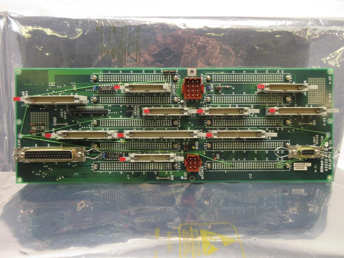 Used Nikon 4S020-103-1 Backplane Interface PCB Board 6WLMTR2 NSR System Used Working