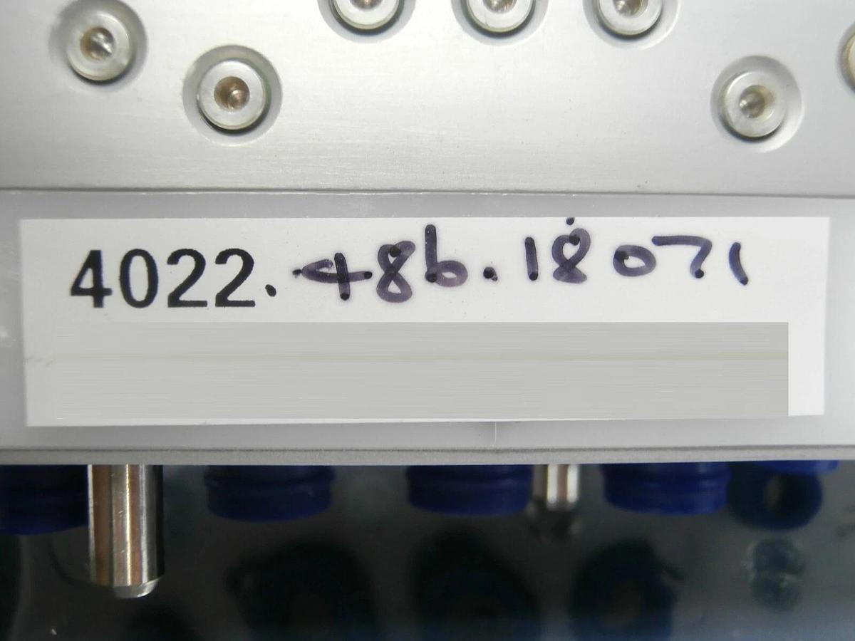 Used KV Automation 4022.486.18071 Pneumatic PCB Card CLAMP/FREE CLEAN FUNC. 2W Spare