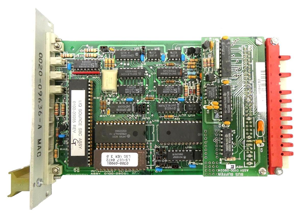 Used AMAT Applied Materials 0100-09006 Liquid Source SBC Assembly PCB Working Spare