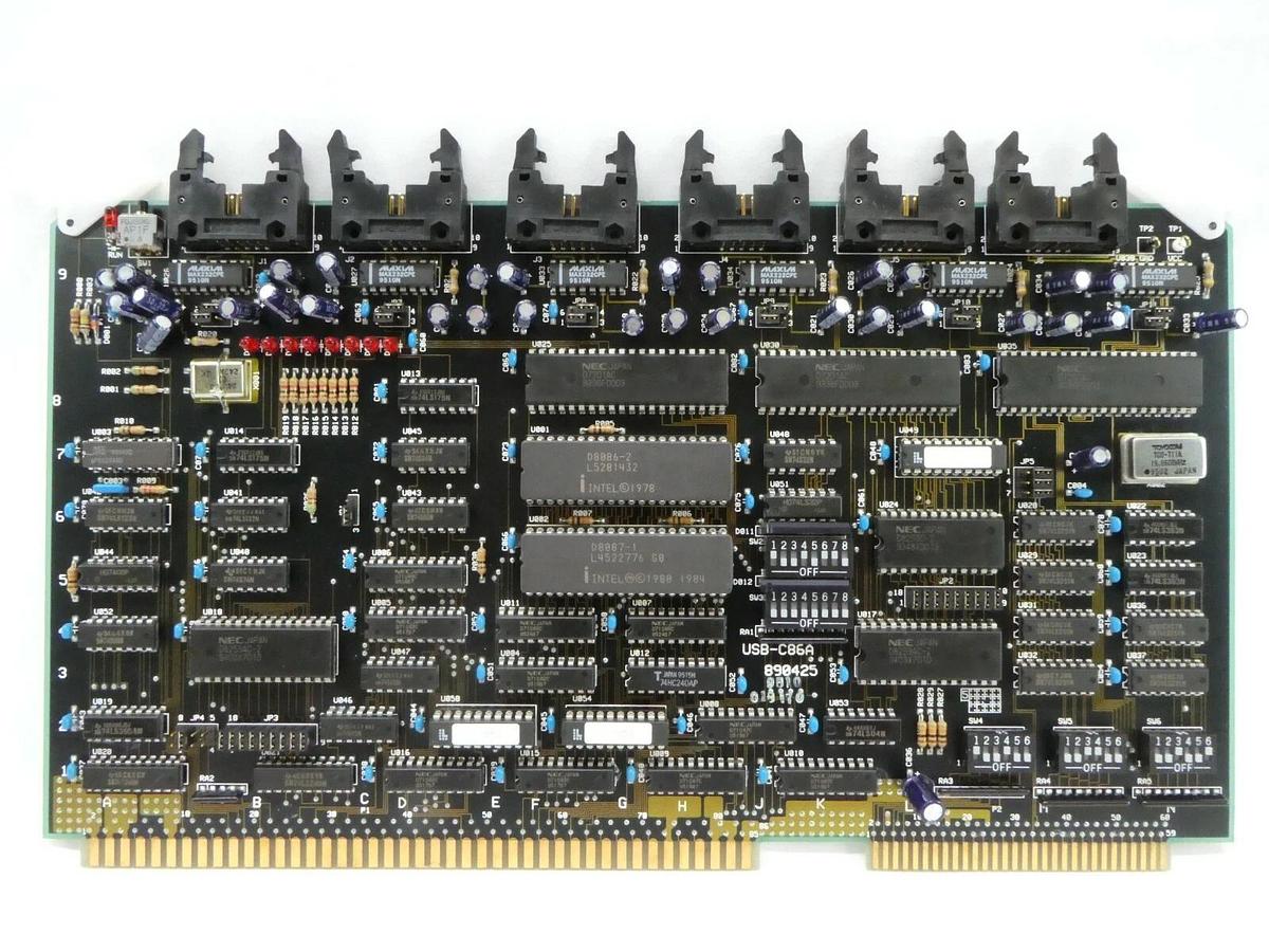 Used Ushio 890425 USB-C86A PCB Card A101 9510 SVG 90S DUV Lithography Working Spare