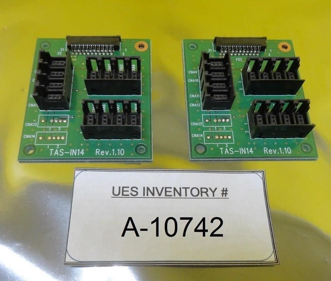 Used TDK TAS-IN14 Interface Board PCB Reseller Lot of 2 Used Working
