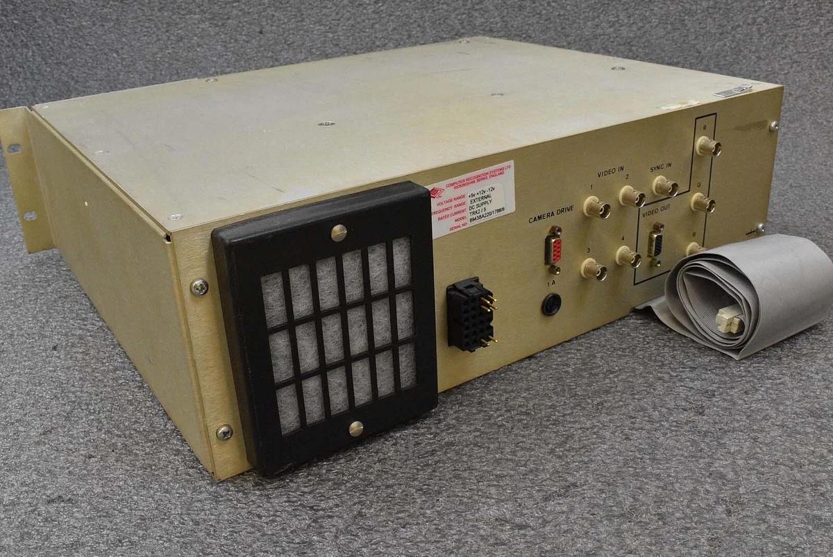 Used Computer Recognition Systems TRK2/5 VME Control Rack