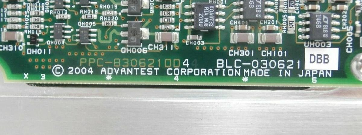 Used Advantest BPS-030614 Liquid Cooled Processor PCB Card CCE T2000 Working Surplus