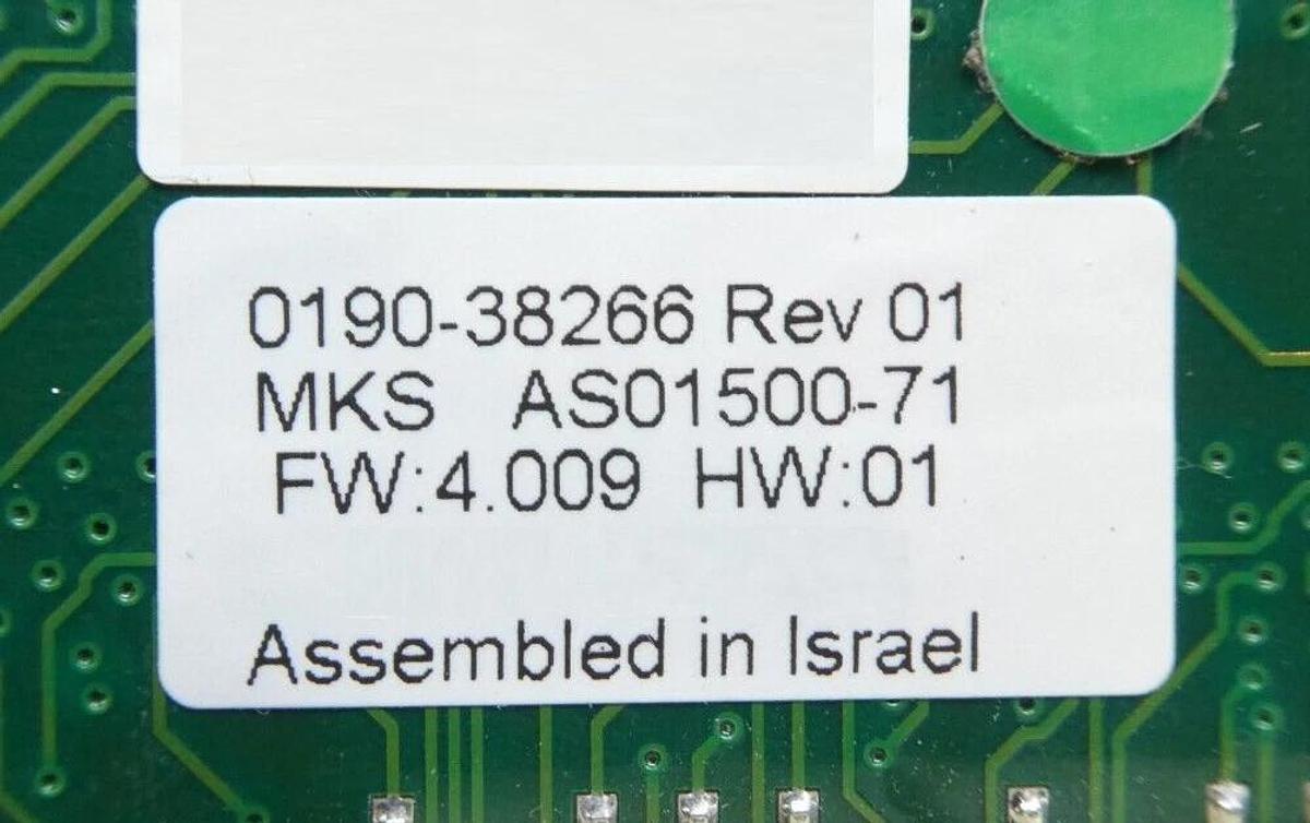 Used MKS Instruments AS01500-71 Interlock Module PCB Card CDN500R-71 AMAT 0190-38266