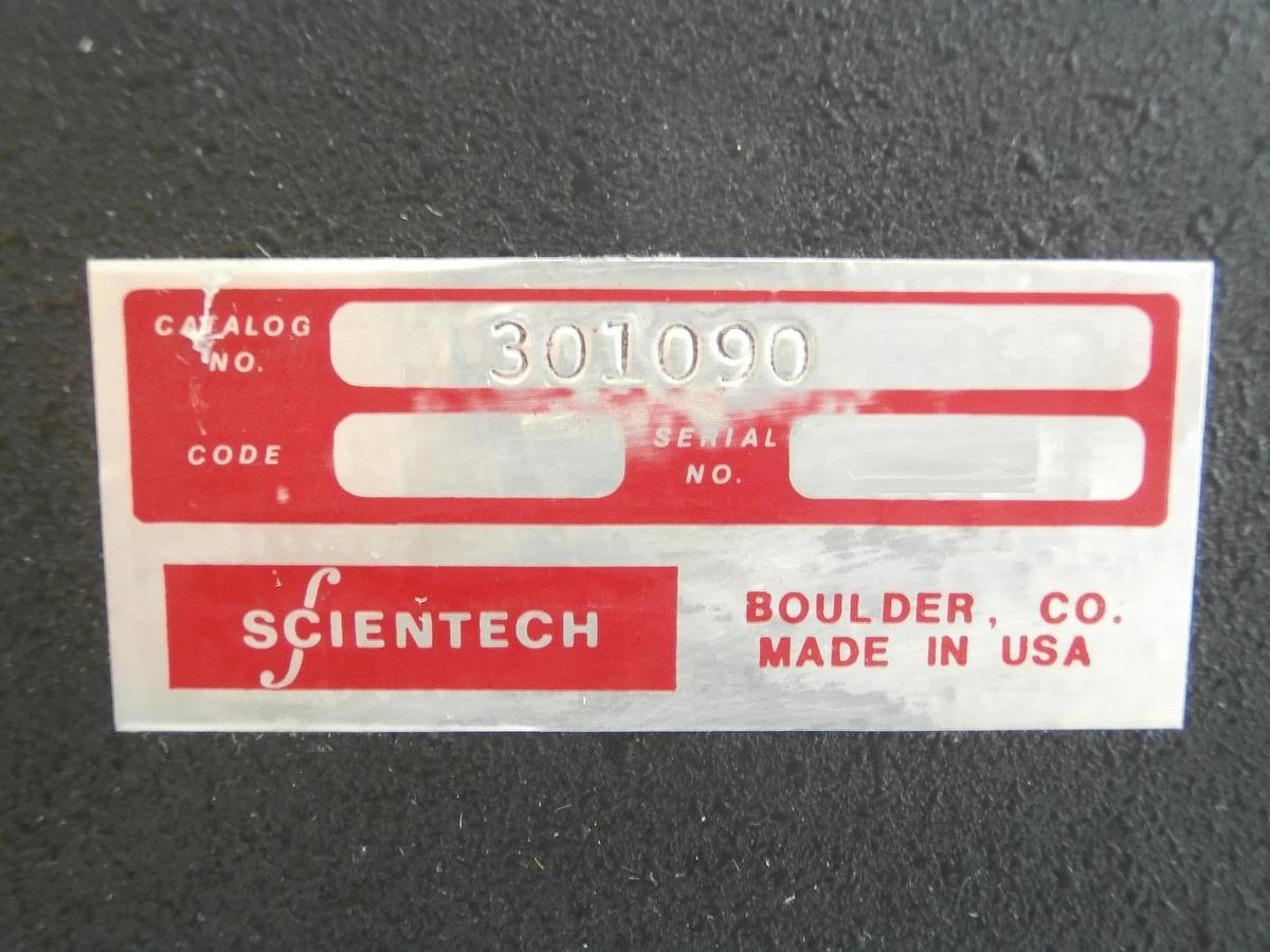 Used Scientech 301090 Flow Controller Regulator 301 Used Working
