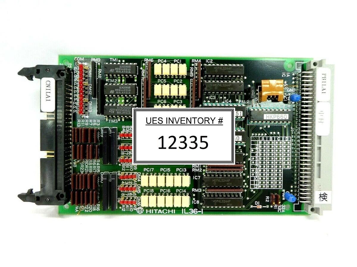 Used Hitachi IL36-I PCB Card M-511E Microwave Plasma Etching System Working Spare