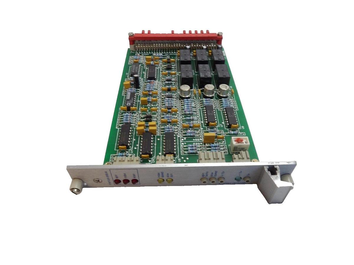 Used AMAT Applied Materials 0100-01455 Spin/Scan Interlock PCB Card Working Surplus
