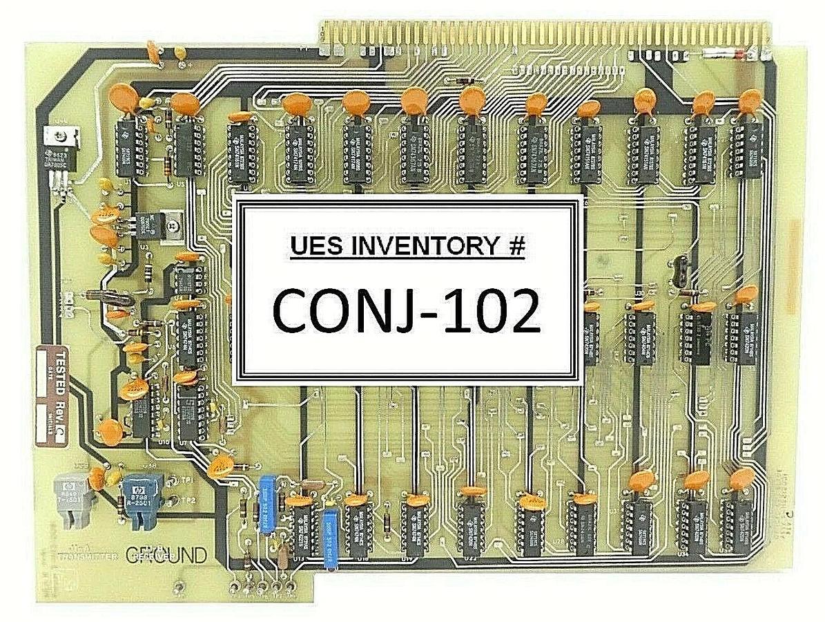 Used Varian Semiconductor VSEA D-H2212001 Optical CRU Slave PCB Card Rev. C Working