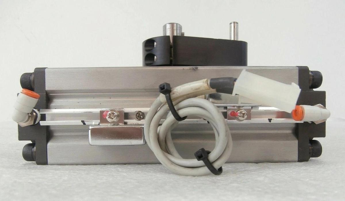 Used SMC NCDRA1BS50-UIA000039 Pneumatic Rotary Actuator Cylinder Lot of 4 Working