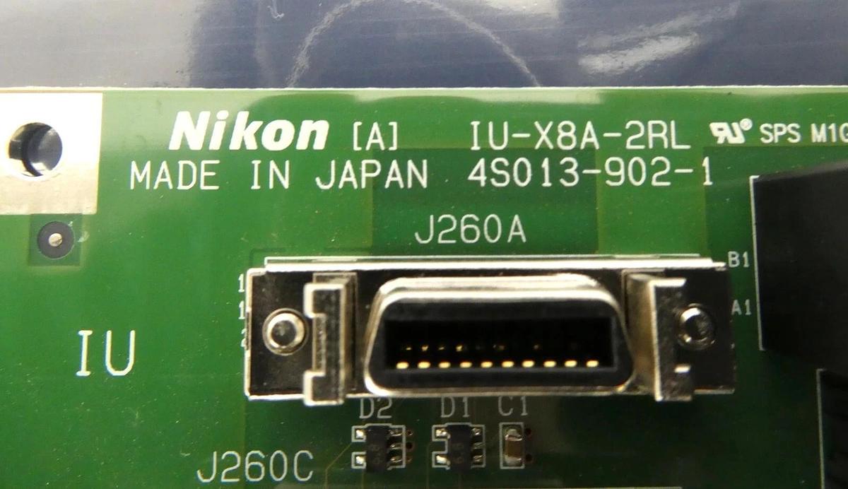 Used Nikon 4S013-902-1 Interface Board PCB IU-X8A-2RL NSR System Working Surplus