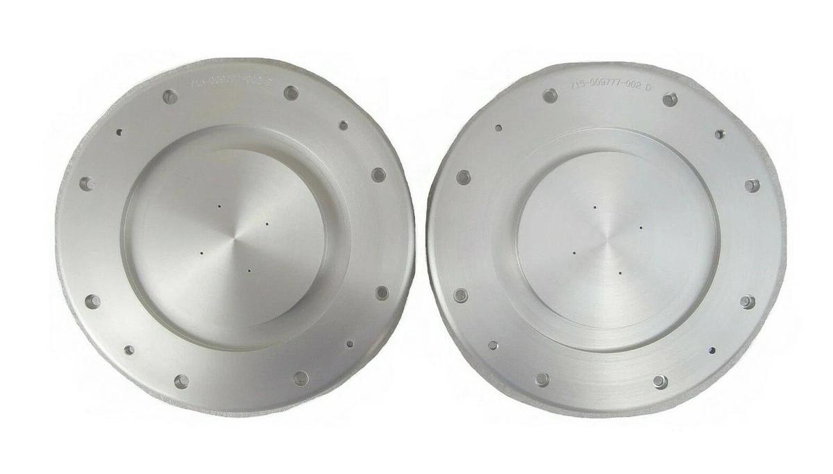 Lam Research 715-009777-002 4 Inch Electrode Cap Reseller Lot of 2 New Surplus