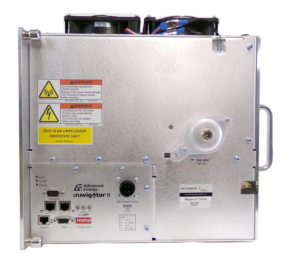 Navigator II AE Advanced Energy 3155999-247 RF Match Unit 100 kHz New