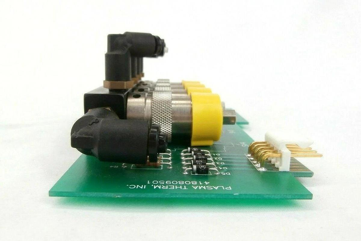 Used Plasma-Therm 4180809501 Pneumatic Manifold Board PCB Clusterlock 7000 Spare