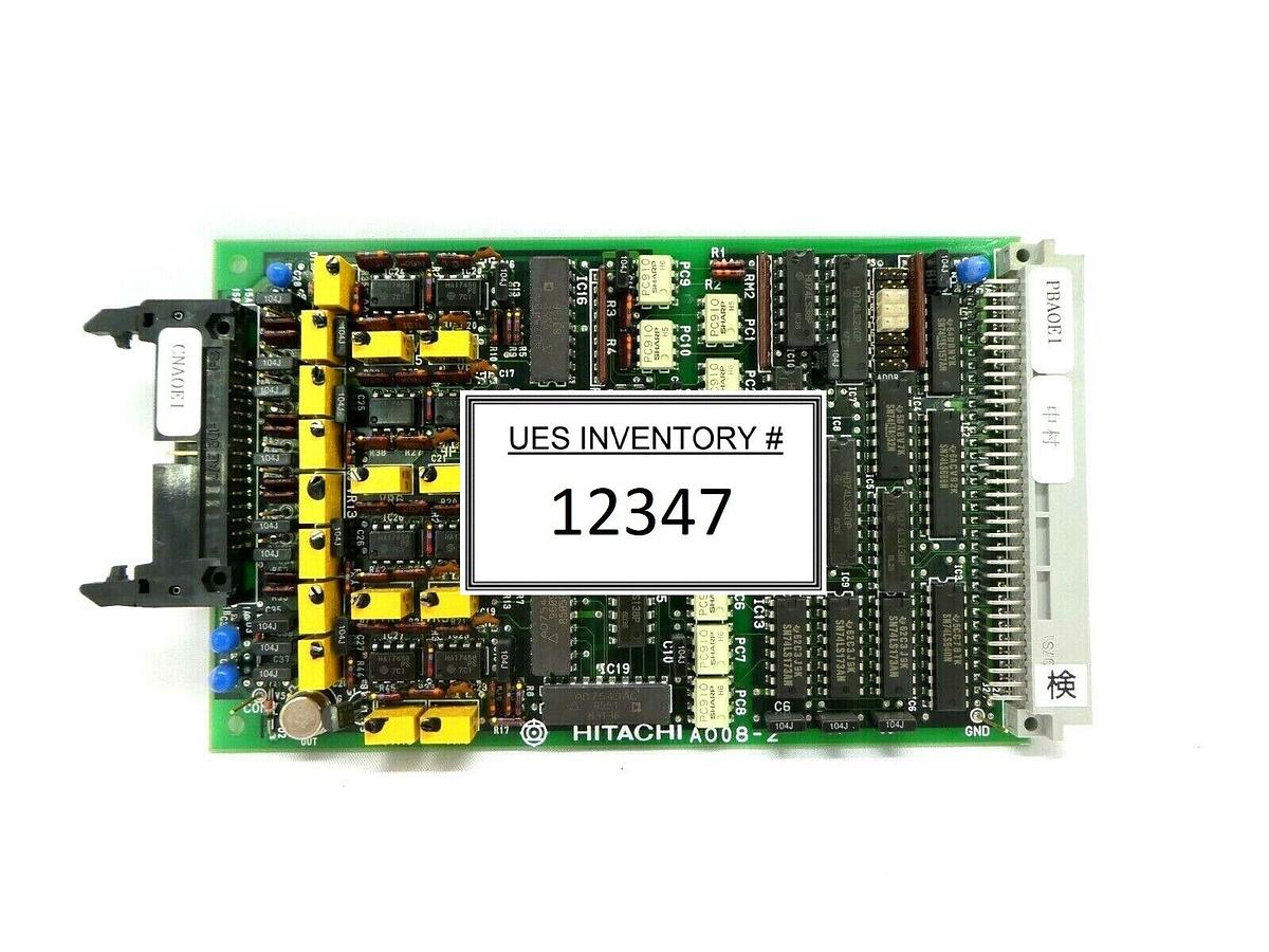 Used Hitachi AO08-2 Processor PCB Card M-511E Microwave Plasma Etching System Working