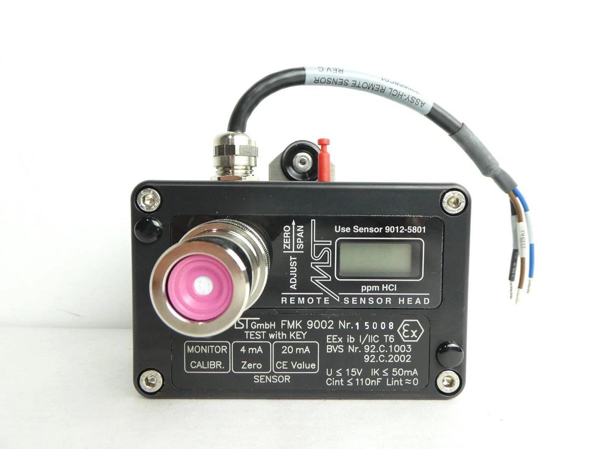 MST FMK 9002 HCl Remote Sensor Head ASM 02-330558C01 New Surplus