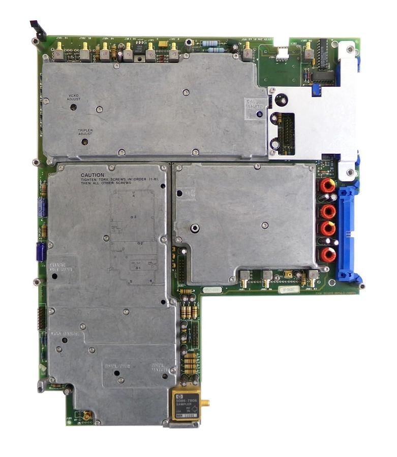 Used HP Hewlett-Packard 08563-20054 856XE RAM Board PCB Agilent Working