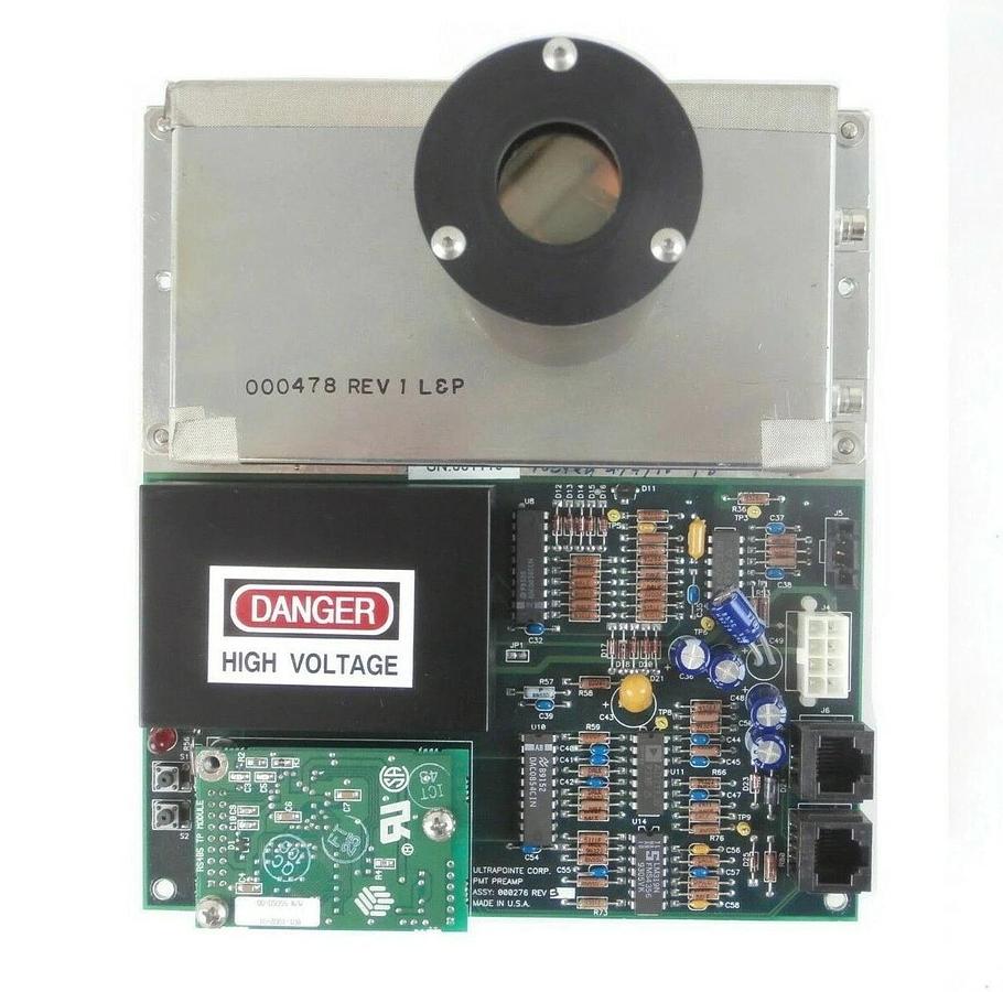 Used Ultrapointe 000276 Spectrometer PMT Preamp PCB Assembly KLA-Tencor Working