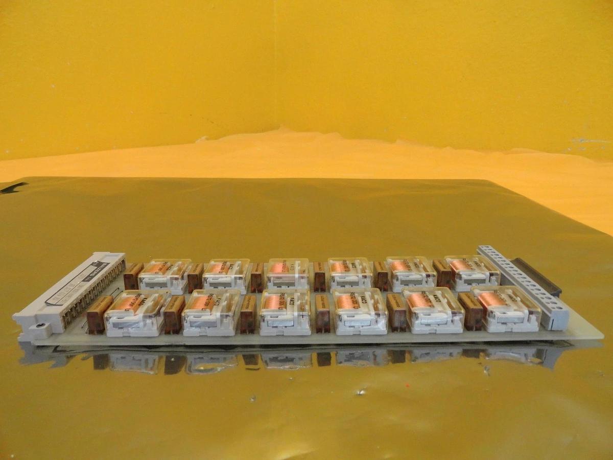 Used Balzers BG 527 036 BU 24V Relay PCB Card BG 527 109 S Used Working