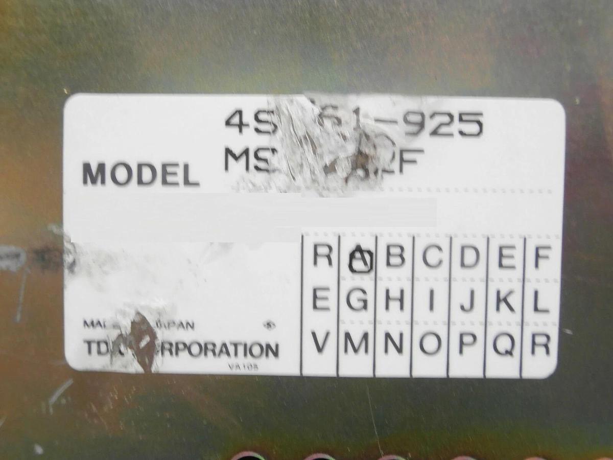 Used TDK MSE182F Power Supply Assembly 4S061-925 Nikon NSR Series System Working