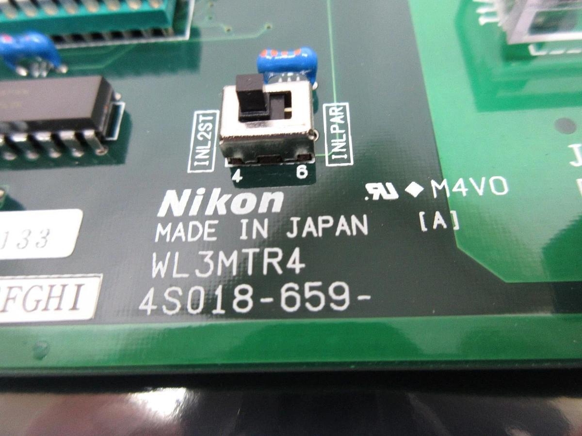 Used Nikon 4S018-659 Backplane Interface Board PCB WL3MTR4 NSR-S204B Used Working