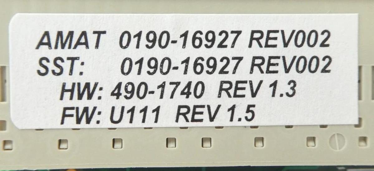 Used SST Woodhead DNP-CPCI-3U-4 DeviceNet Scanner PCB Card AMAT 0190-16927 Working