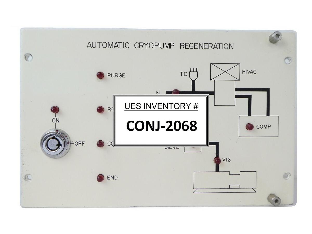 Used Varian D-F5362-1 Automatic Cryopump Regeneration Panel PCB F5362001 VSEA Working
