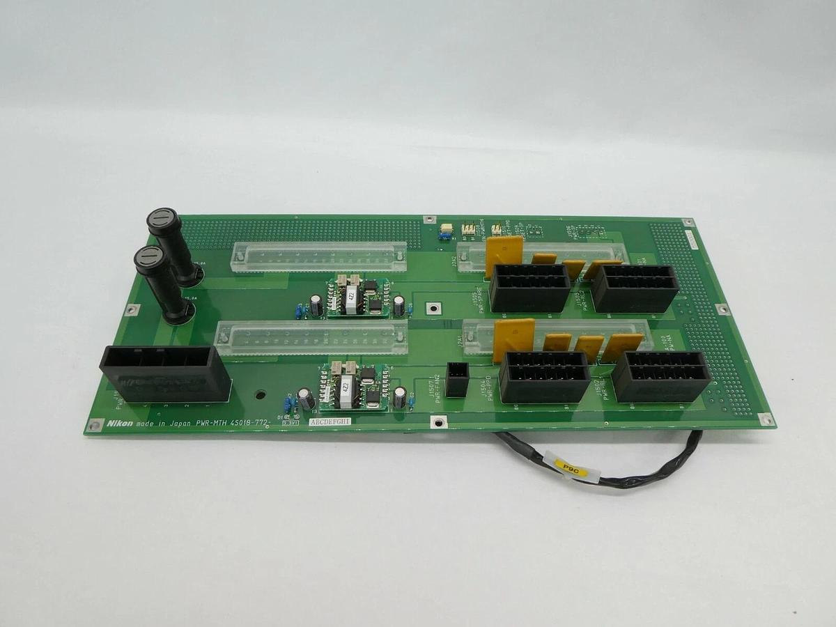 Used Nikon 4S018-772 Backplane Interface Board PCB PWR-MTH NSR-S205C Working