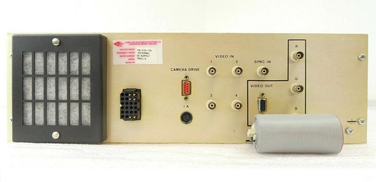 Used Computer Recognition Systems TRK2/5 Controller Rack Bio-Rad Quaestor Q7 Working