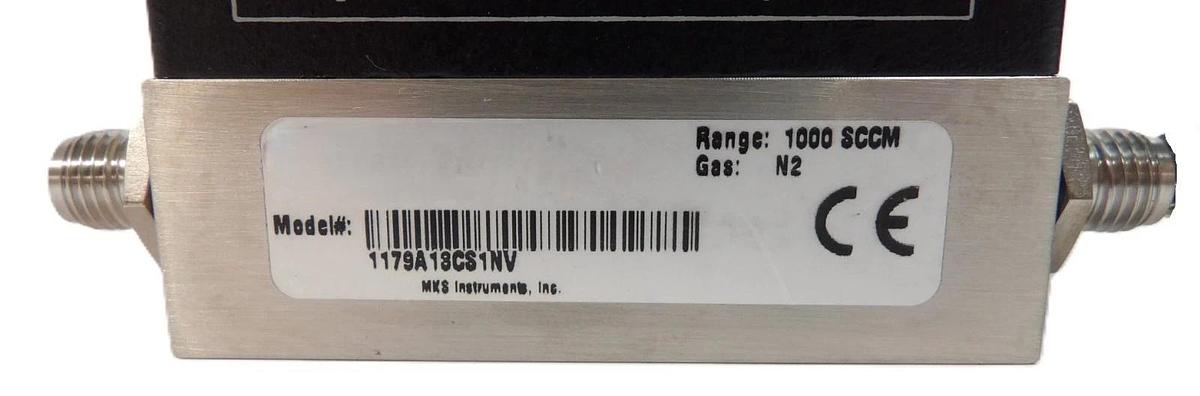 Used MKS Instruments 1179A13CS1NV MFC Mass Flow Controller Reseller Lot of 2 Working