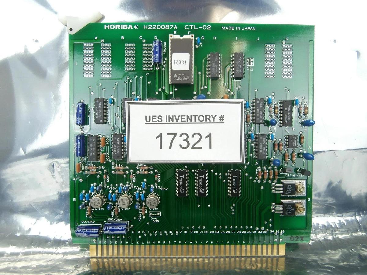 Used Horiba H220087A Controller Board PCB Card CTL-01 PD-201A Used Working