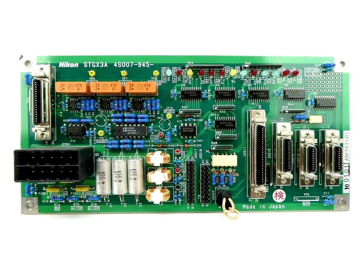 Used Nikon 4S007-945 Interface Board PCB STGX3A NSR-S204B Working Spare
