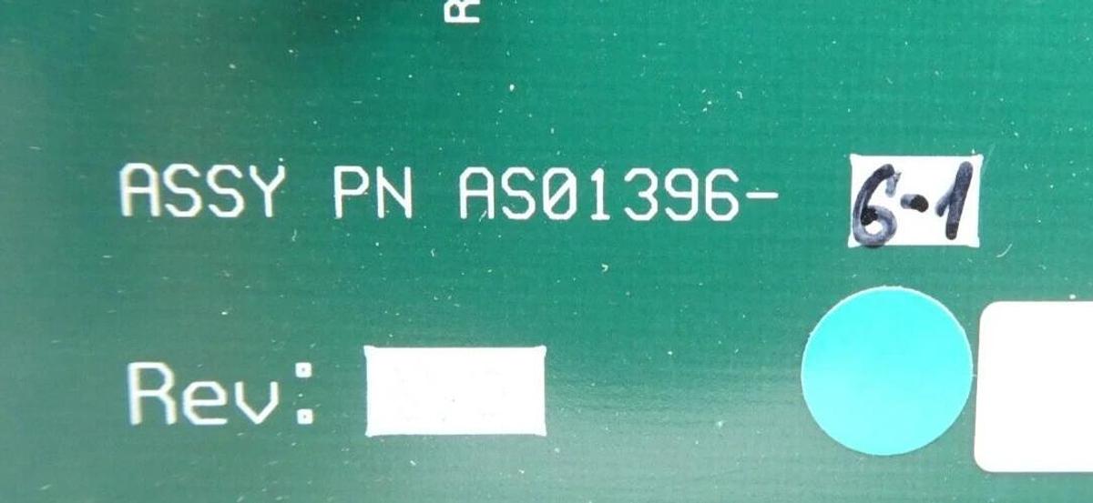Used MKS Instruments AS01396-6-1 DeviceNet PCB Card CDN396R AMAT 0190-22276 Working