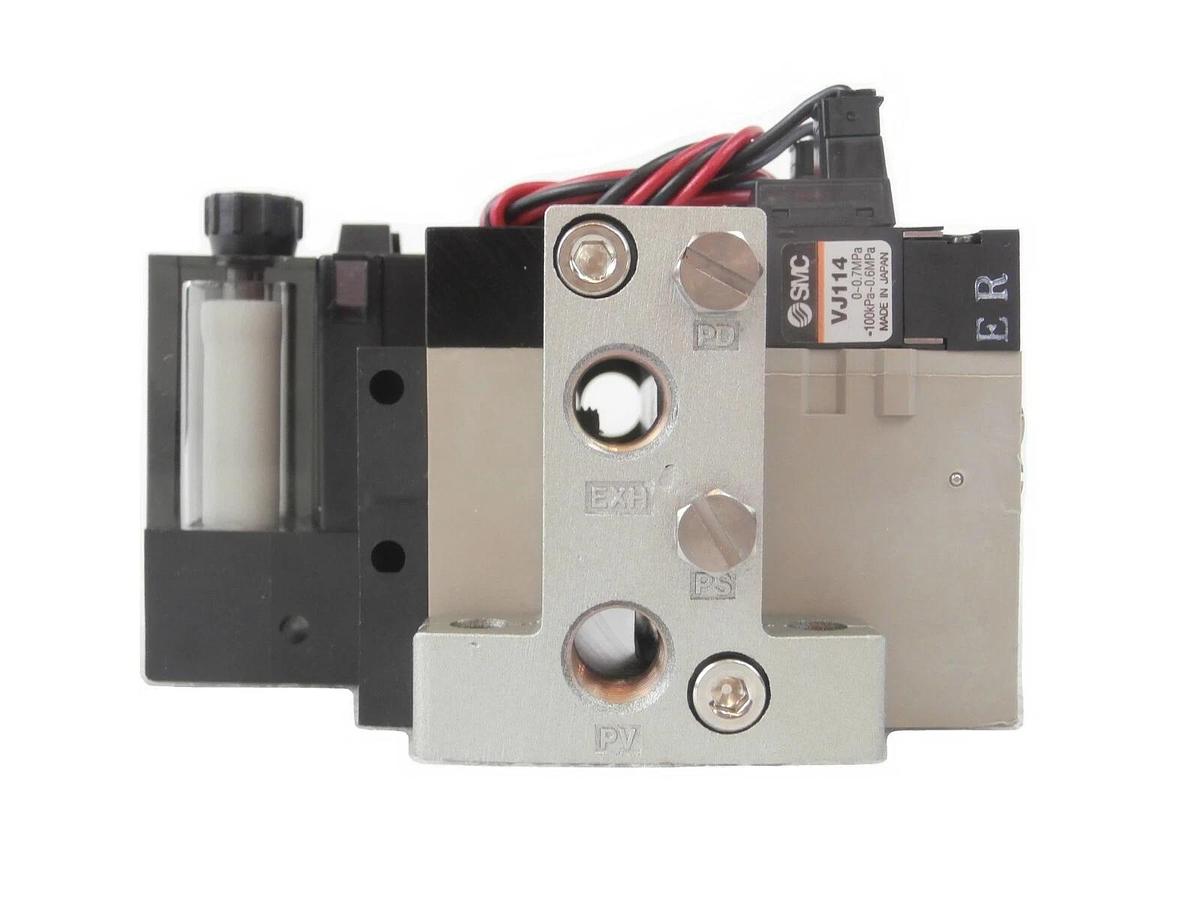 Accretech 10388 Dicing Saw Vacuum Assembly SMC VJ114 Reseller Lot of 2 New