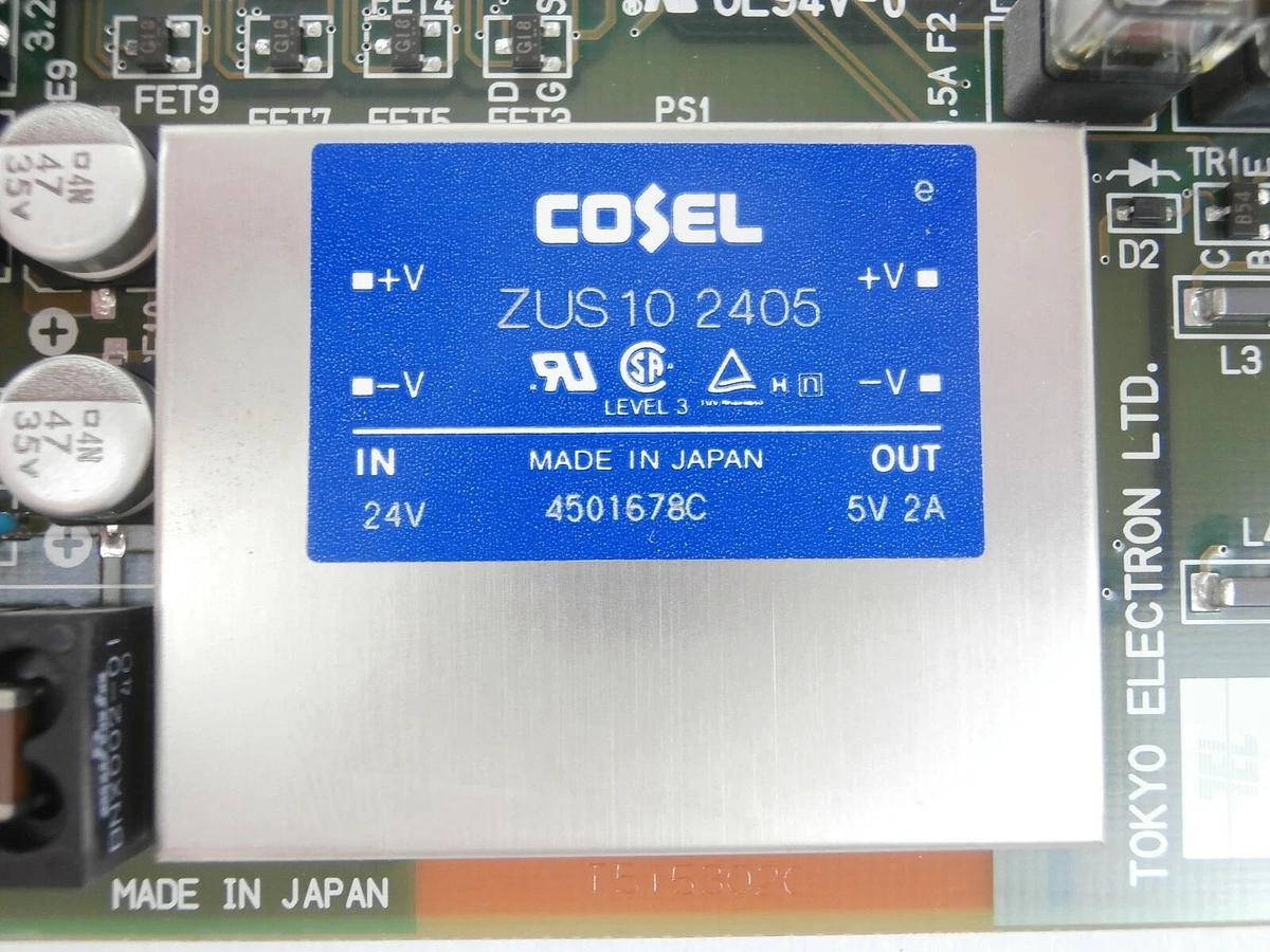 Used TEL Tokyo Electron 3D81-000096-V1 Processor PCB Card TYB513-1/IOGS Telius Spare