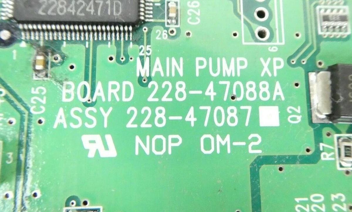 Used Shimadzu 228-47088A DGU Prominence Main Pump PCB 228-47087 DGU-20A3 Working