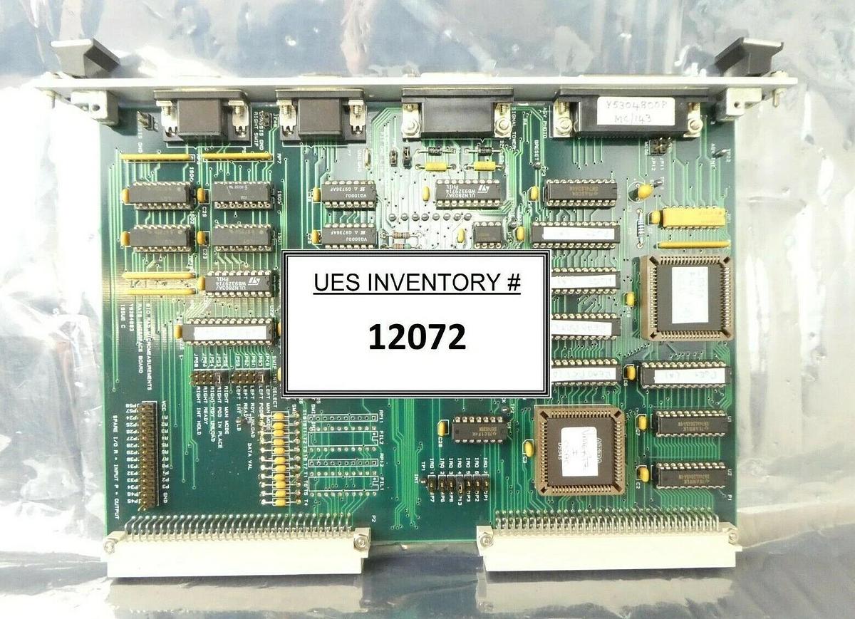 Used Bio-Rad Y5304800P RATS Interface Board VME PCB Card Y5304803 Quaestor Q7 Working