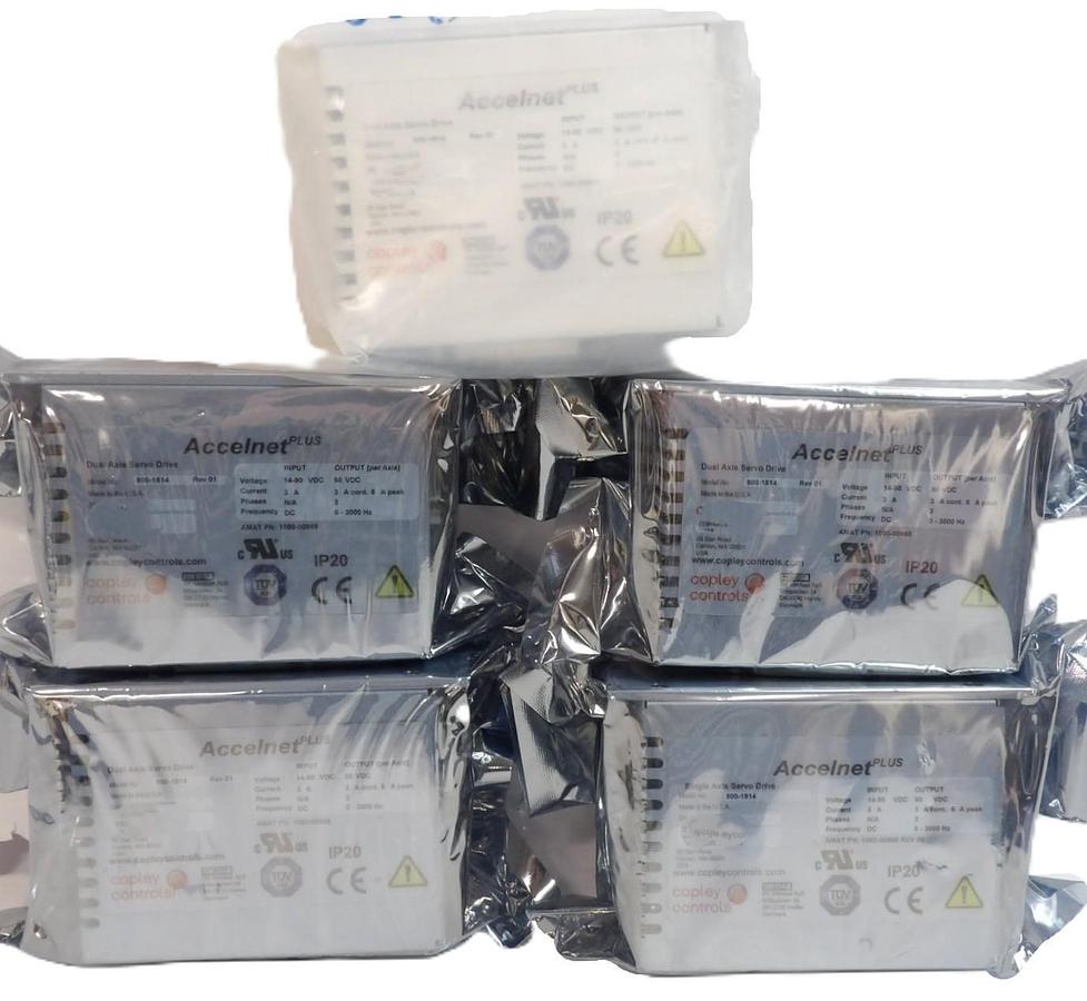 Copley Controls 800-1814 Single Axis Servo Drive Lot of 5 New