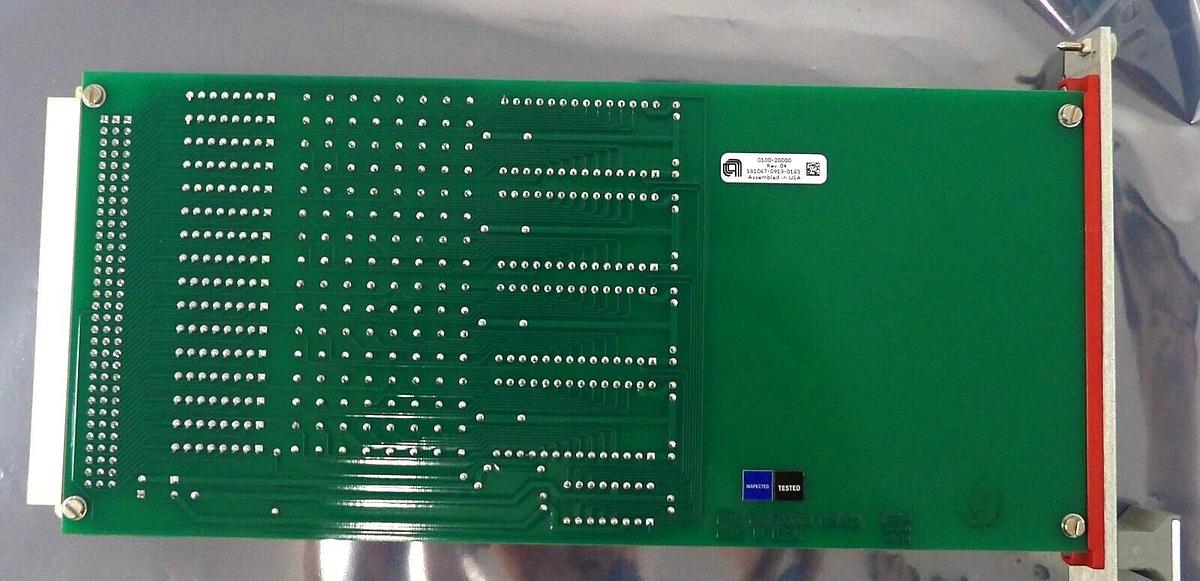 Used AMAT Applied Materials 0100-20000 64 Channel MUX BD PCB Card Working Surplus