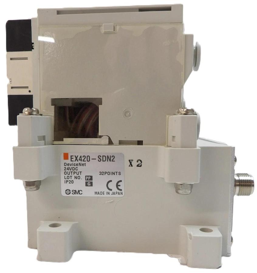 SMC VV5Q11-16-X1620 16-Port Pneumatic Manifold with EX420-SDN2 New Surplus