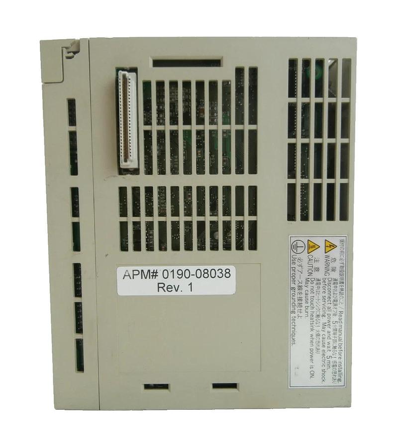 Used Yaskawa Electric SGDH-01AEY903 Servo Drive SERVOPACK AMAT 0190-08038 Working