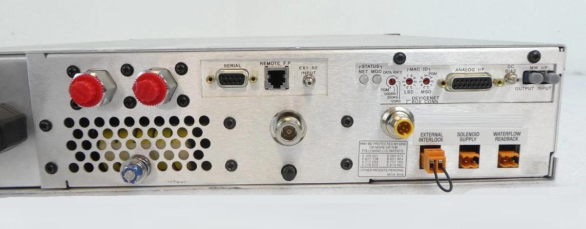Used GHW-12Z Genesis ENI GHW12Z-13DF2NH-001 RF Generator Remote Enable Mode Surplus
