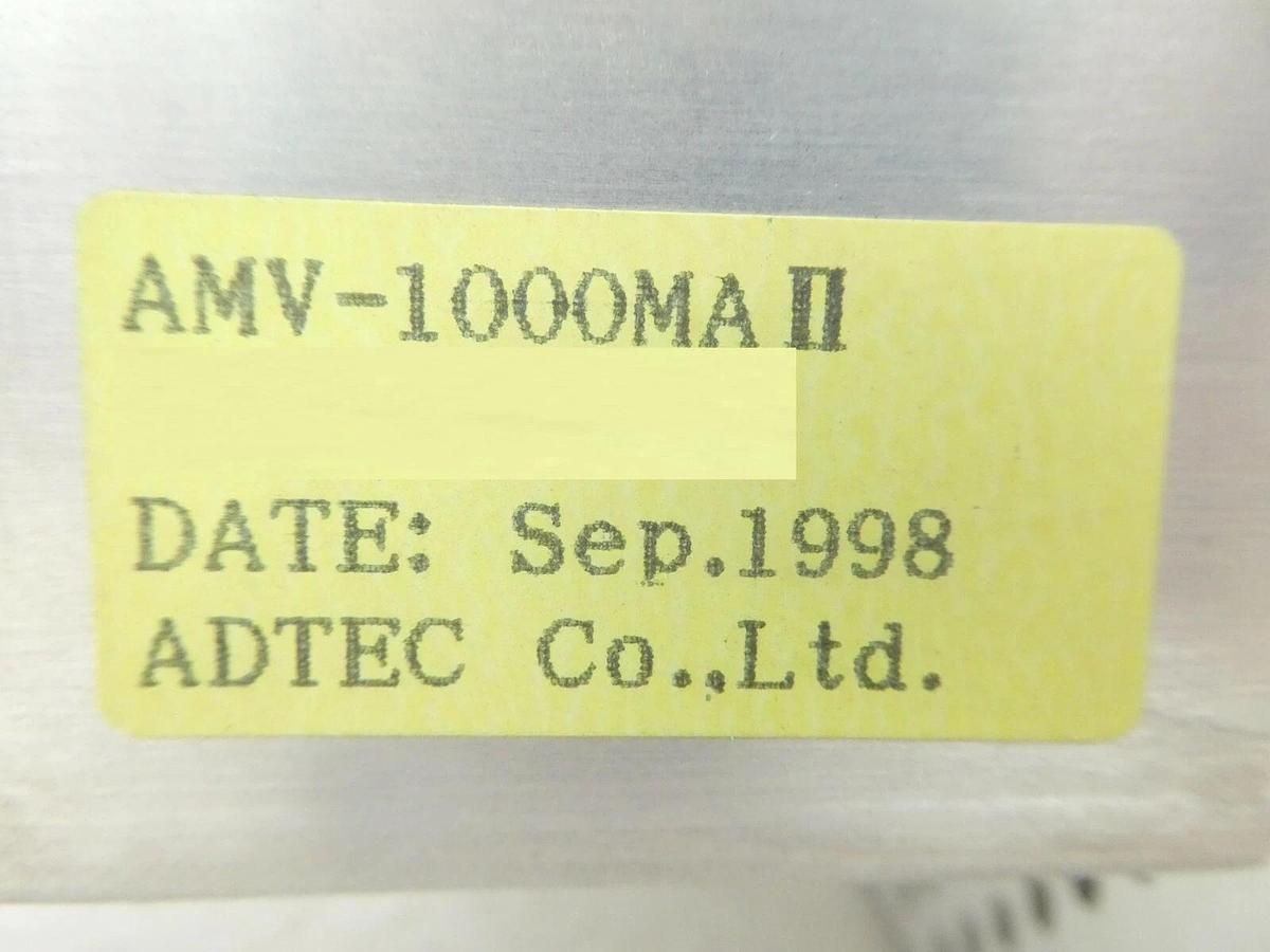 Used ADTEC Plasma Technology AVM-1000MA II RF Match AVM-1000-MA Working Surplus