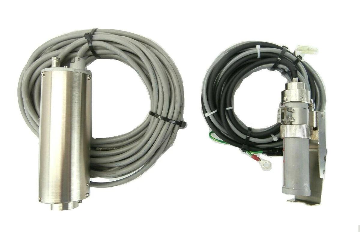 Used Ulvac Technologies HV Ion Gun Cable Set of 2 High Voltage JWS-2000 SEM Working