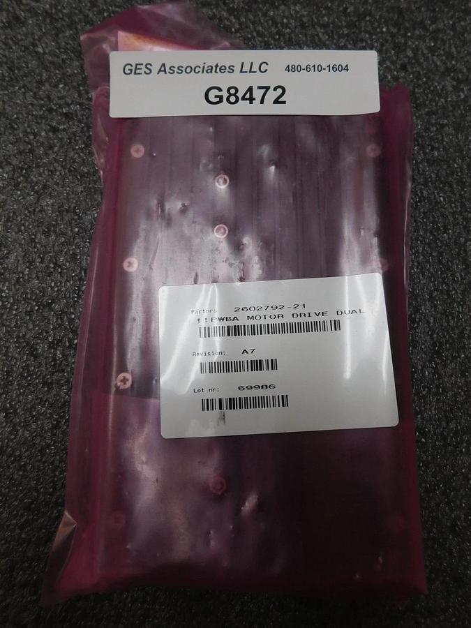 ASM 2602792-21 PWBA Dual Motor Drive