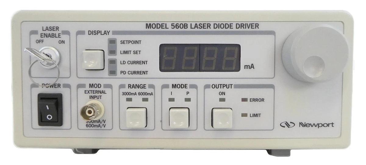 Used Newport Model 560B Laser Diode Driver Working Surplus